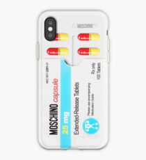 MOSCHINO PILL PACK iPhone Case