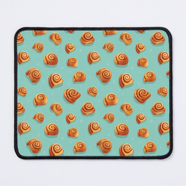 Item preview, Cute Cinnamon Roll Pattern Sweet Pastry Foodie designed and sold by NicolasGlowArt.
