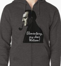 Elementary, my dear Watson! Zipped Hoodie