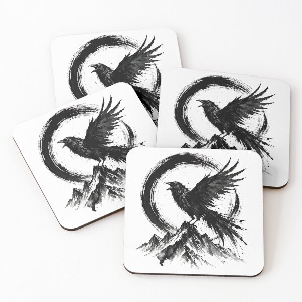 Item preview, Ink Raven Rising designed and sold by Jaideep Walia.