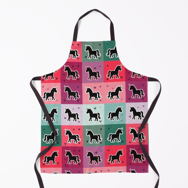 Item preview, Rainbow unicorn patchwork in magenta designed and sold by uunaa.