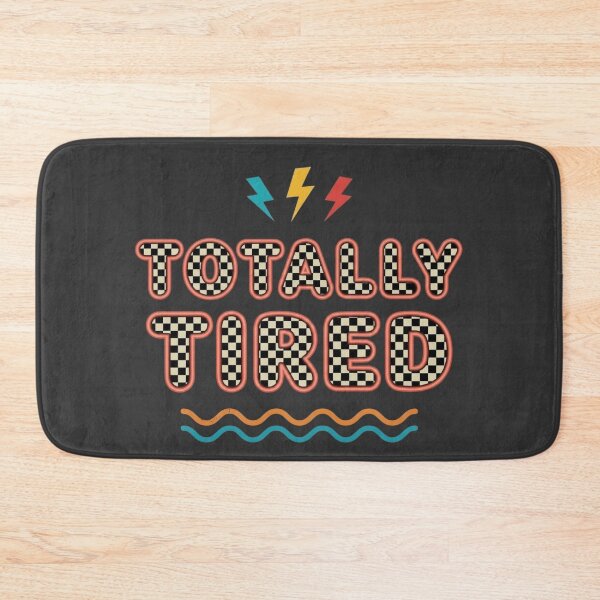 Item preview, Retro 80s Totally Tired Checkboard Aesthetic designed and sold by KelliesGrafix.