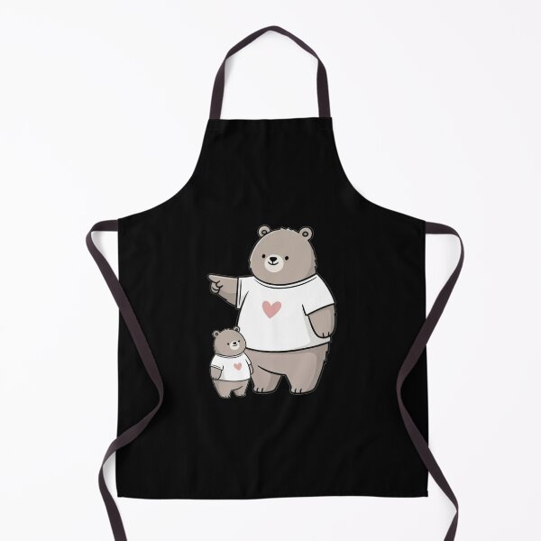 Item preview, Big Bear and Little Bear Kawaii Cartoon T-Shirt – Cute Parent & Child Bears designed and sold by Radhestore.