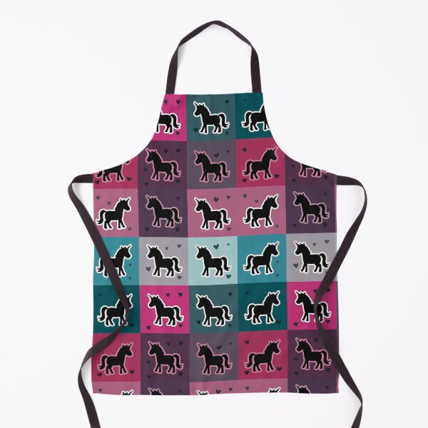 Item preview, Rainbow unicorn patchwork in pink designed and sold by uunaa.