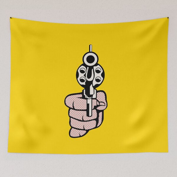Item preview, Pop Art - Pistol Yellow T51L designed and sold by ArtPlus+.