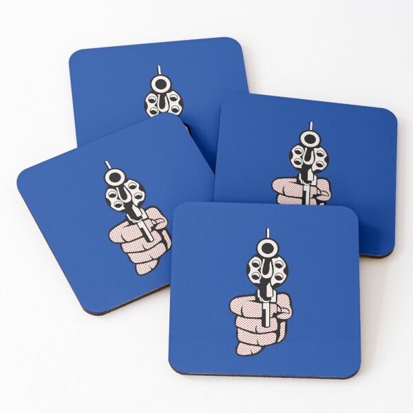 Item preview, Pop Art - Pistol Blue T51R designed and sold by ArtPlus+.
