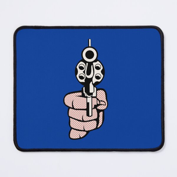 Item preview, Pop Art - Pistol Blue T51R designed and sold by ArtPlus+.