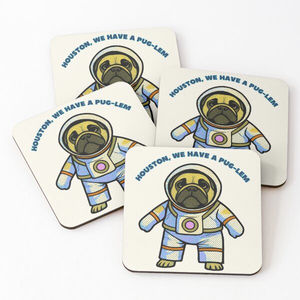 Item preview, Astronaut Pug - Pug Lover Gift designed and sold by Clauzierra.