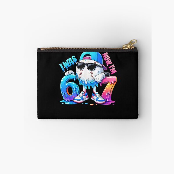 Item preview, I was 6 Now I'm 7 Birthday Boys Baseball Drip 67 Meme 6 7  designed and sold by Juansustait.
