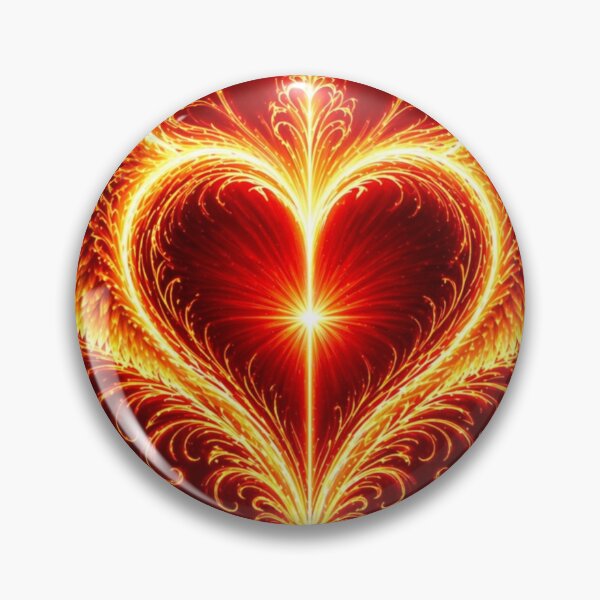 Item preview, Flame Heart of Inner Strength designed and sold by engelsinne777.