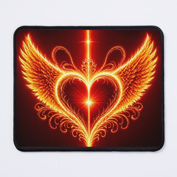 Item preview, Flame Heart of Inner Strength designed and sold by engelsinne777.