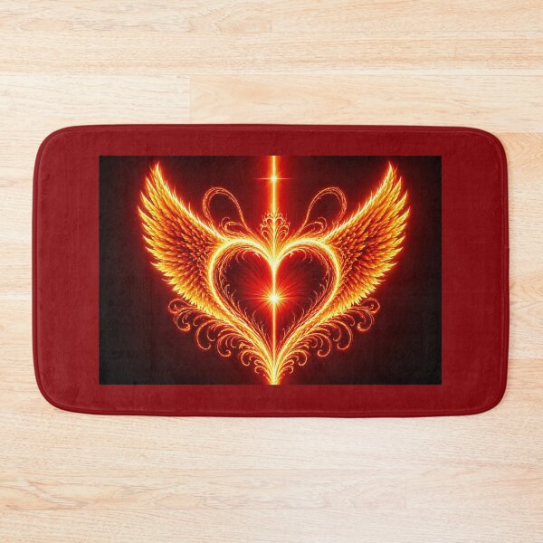 Item preview, Flame Heart of Inner Strength designed and sold by engelsinne777.