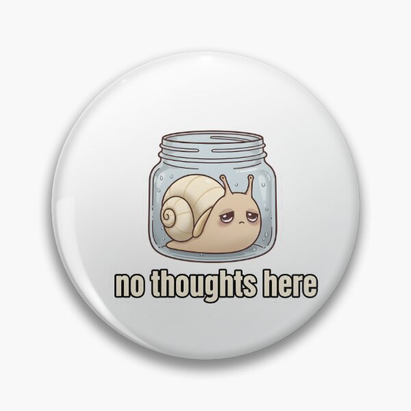 Item preview, No Thoughts Low Energy Mood Design designed and sold by TiredSociety.
