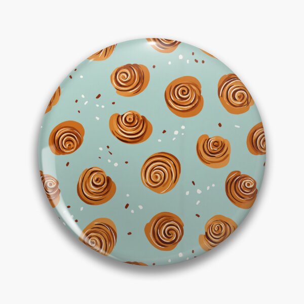 Item preview, Cinnamon Roll Pattern Sweet Treat Lover designed and sold by NicolasGlowArt.