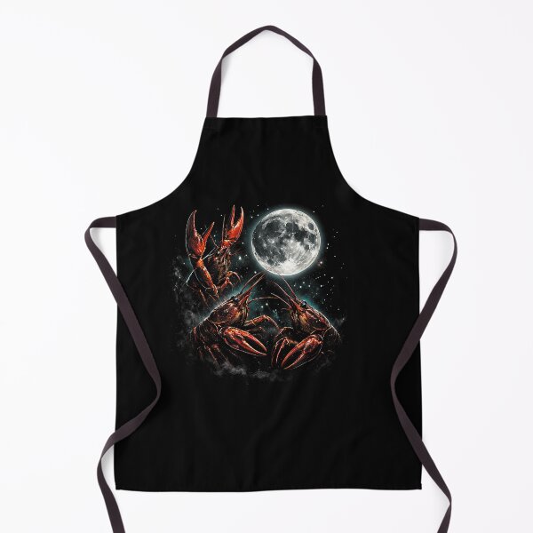 Item preview, Three Crawfish Moon Galaxy Space Retro Animal designed and sold by Juansustait.