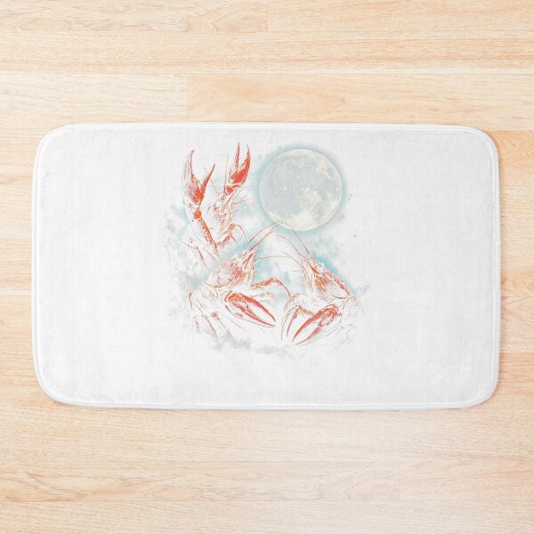 Item preview, Three Crawfish Moon Galaxy Space Retro Animal designed and sold by Juansustait.