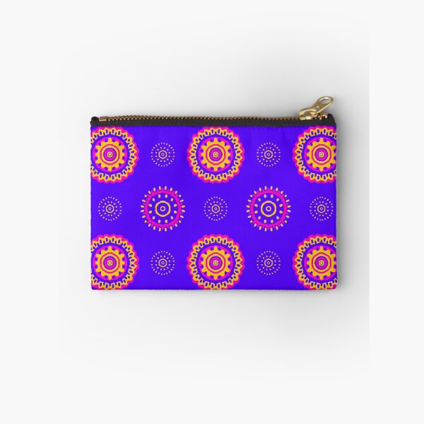 Item preview, bold boho  purple summer garden mandala designed and sold by findlost.