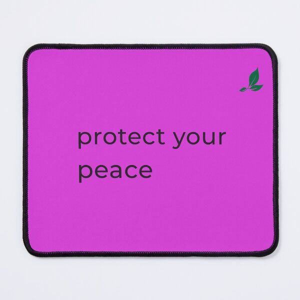 Item preview, Protect Your Peace Aesthetic Quote designed and sold by TsheeStudio.