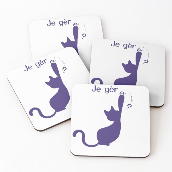 Item preview, Cat humor, he's got it down... really? designed and sold by elodie-cousin.