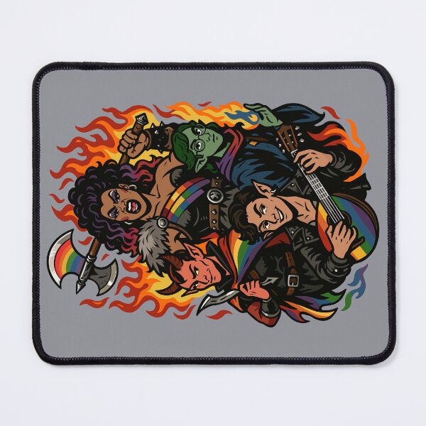 Item preview, Gay Pride Dungeon Crawlers designed and sold by Ghost on Toast.