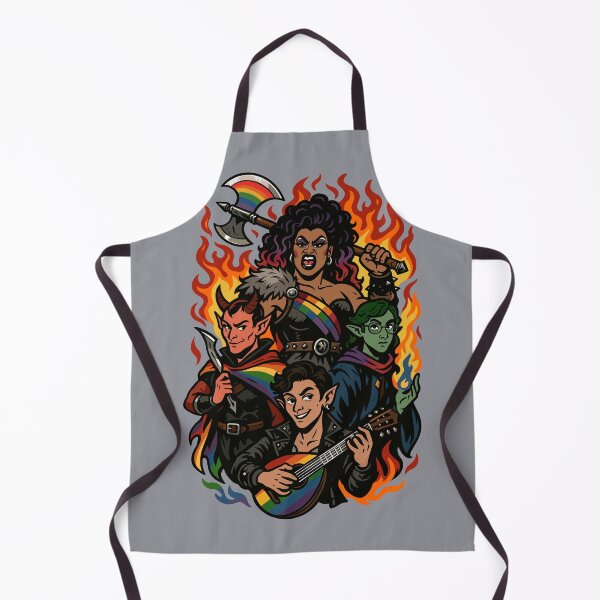 Item preview, Gay Pride Dungeon Crawlers designed and sold by Ghost on Toast.