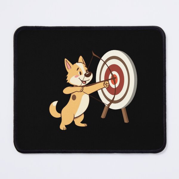 Item preview, Funny Archery Dog Corgi Bullseye Target Graphic designed and sold by artlife4.