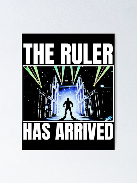 Thumbnail 1 of 3, Poster, The Ruler Has Arrived designed and sold by mcgary-haven.