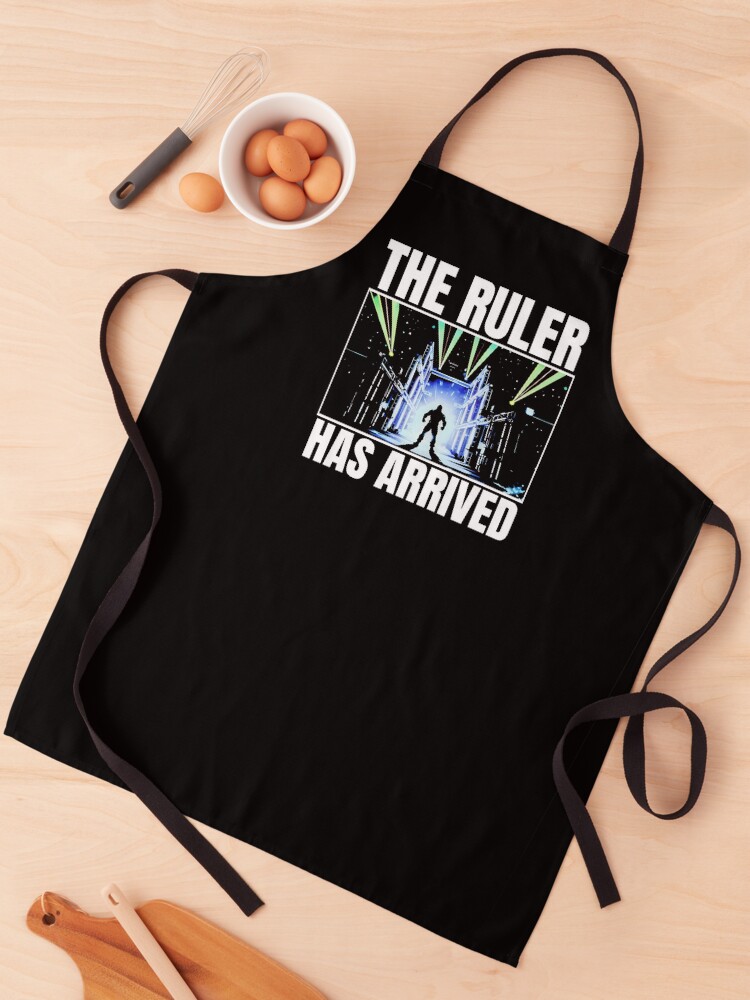Thumbnail 1 of 6, Apron, The Ruler Has Arrived designed and sold by mcgary-haven.