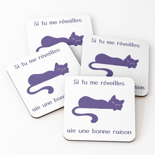 Item preview, He's so cute when he sleeps, and he warns you not to wake him up too much! designed and sold by elodie-cousin.