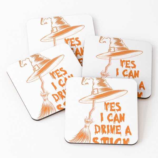 Item preview, Yes I Can Drive A Stick Funny Halloween Spooky Witch designed and sold by podphanvu.