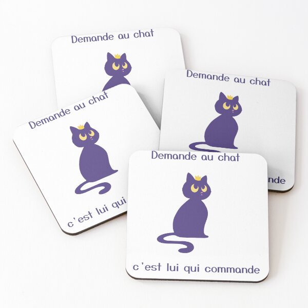 Item preview, At home, the cat decides!! That's clear! designed and sold by elodie-cousin.