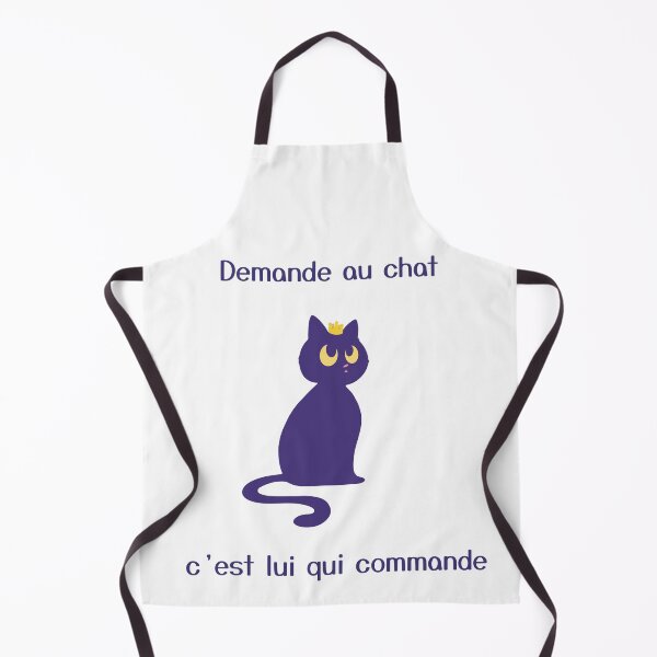 Item preview, At home, the cat decides!! That's clear! designed and sold by elodie-cousin.