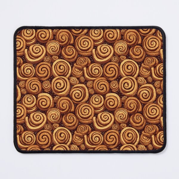 Item preview, Cinnamon Roll Pattern Sweet Pastry Foodie Design designed and sold by NicolasGlowArt.