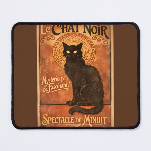 Item preview, Le Chat Noir Vintage Poster designed and sold by cuprum.