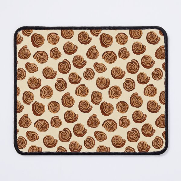 Item preview, Cinnamon Roll Pastry Swirl Pattern Design designed and sold by NicolasGlowArt.