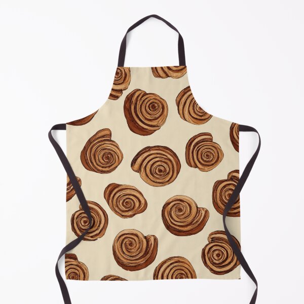 Item preview, Cinnamon Roll Pastry Swirl Pattern Design designed and sold by NicolasGlowArt.