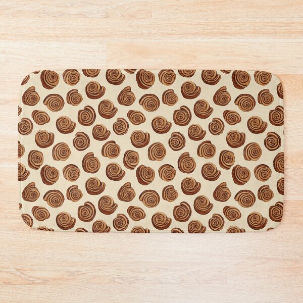 Item preview, Cinnamon Roll Pastry Swirl Pattern Design designed and sold by NicolasGlowArt.