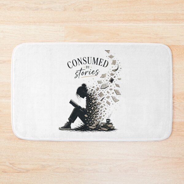 Item preview, Consumed by Stories – Dark Reader Aesthetic Design designed and sold by ColorNest Designs.