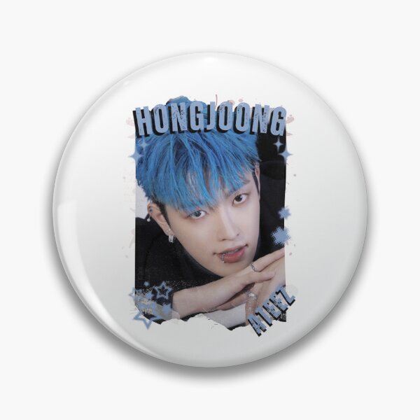 Item preview, Ateez Hongjoong Kpop Boy Group Korean Pop Collage Design designed and sold by AJUNICE STUDIO.