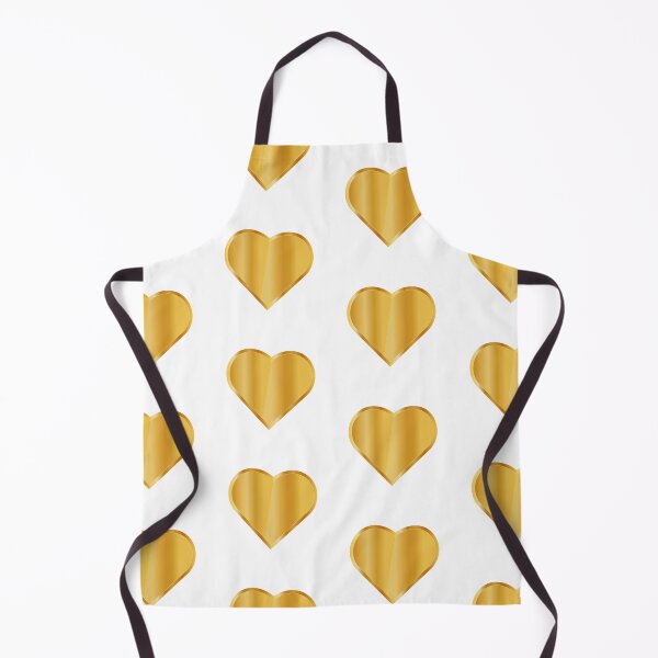 Item preview, T-shirt with a golden heart print designed and sold by SarkisovaNune.