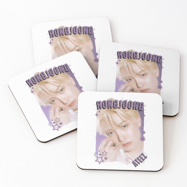 Item preview, Ateez Hongjoong Kpop Boy Group Korean Pop Collage Design designed and sold by AJUNICE STUDIO.