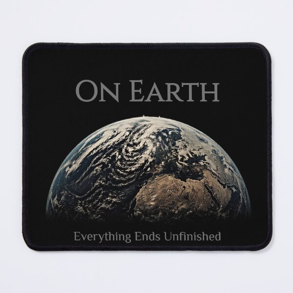 Item preview, On Earth Everything Ends Unfinished! designed and sold by apex.vibe.