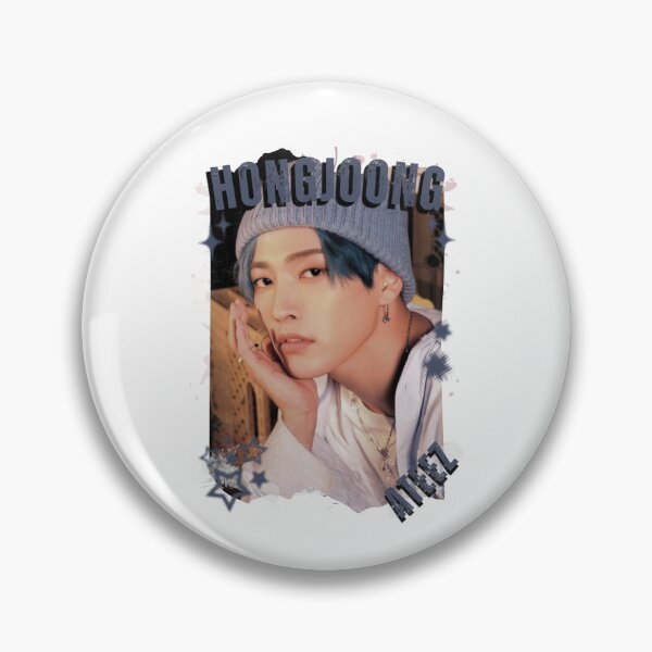 Item preview, Ateez Hongjoong Kpop Boy Group Korean Pop Collage Design designed and sold by AJUNICE STUDIO.