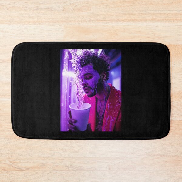 Item preview, The Weeknd Purple Splash Pop Art designed and sold by WockWave.