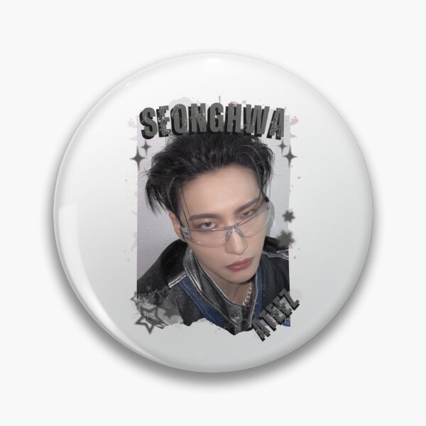 Item preview, Ateez Seonghwa Kpop Boy Group Korean Pop Collage Design designed and sold by AJUNICE STUDIO.
