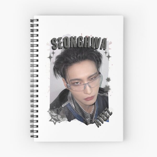 Item preview, Ateez Seonghwa Kpop Boy Group Korean Pop Collage Design designed and sold by AJUNICE STUDIO.
