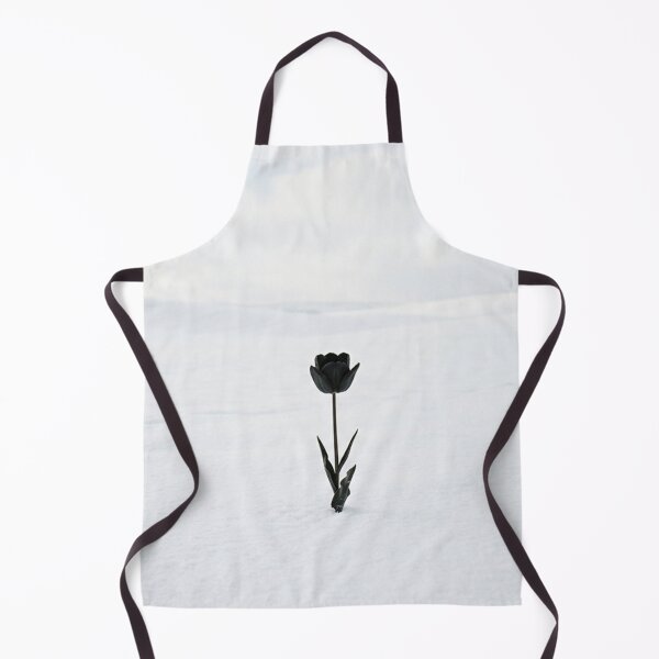 Item preview, White field with black flower designed and sold by Malisa345.