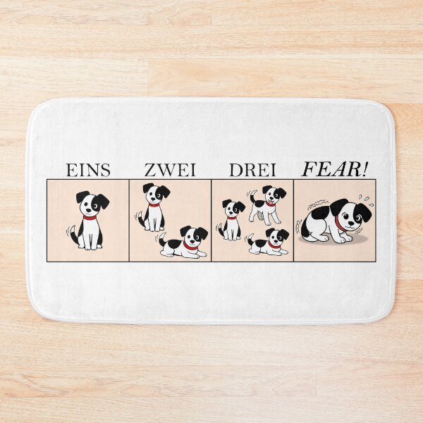 Item preview, Learning German with dogs: Eins, Zwei, Drei, FEAR designed and sold by Groenendijk.