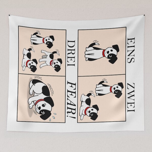 Item preview, Learning German with dogs: Eins, Zwei, Drei, FEAR designed and sold by Groenendijk.