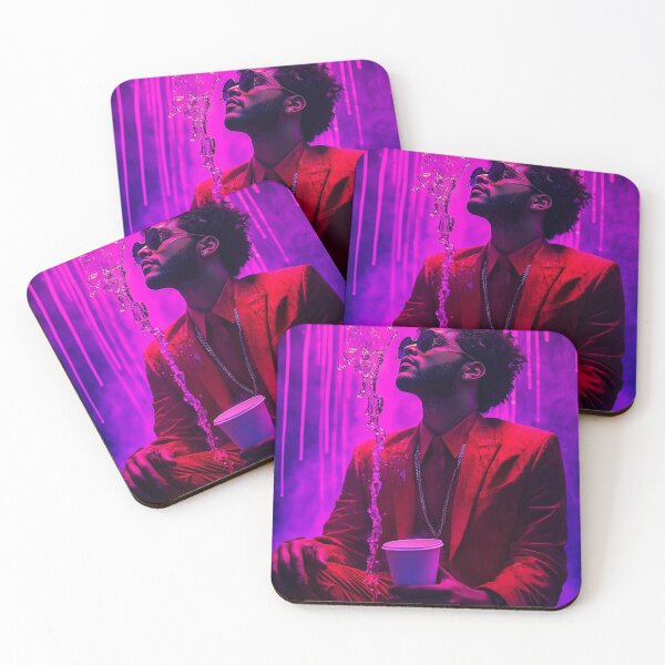 Item preview, The Weeknd Purple Chemical Splash Art designed and sold by WockWave.